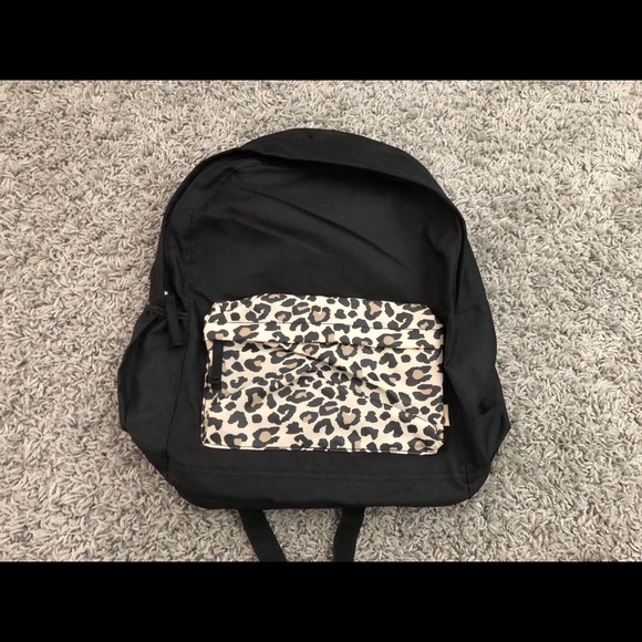 black hollister backpack